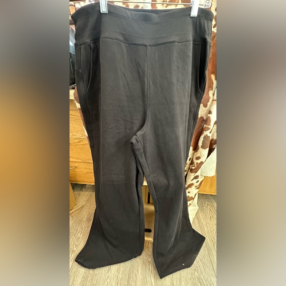 NWOT Calvin Klein Fleece Pants, Wide Leg 2xl